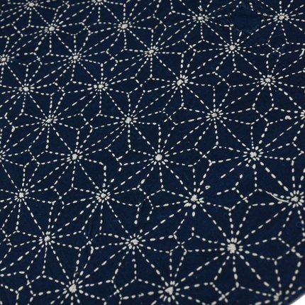 Japanisches Indigo-Boro mit Sashiko | ca. 1900–1930