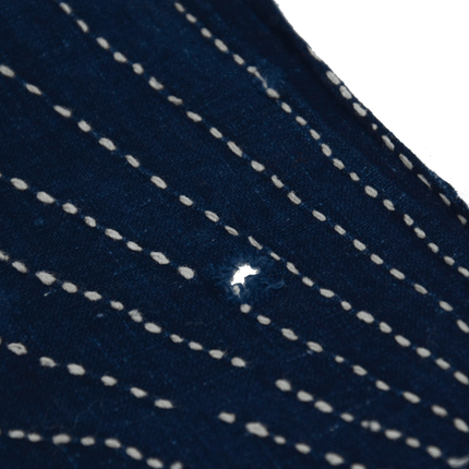 Japanisches Indigo-Boro mit Sashiko | ca. 1900–1930