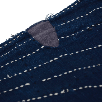 Japanisches Indigo-Boro mit Sashiko | ca. 1900–1930