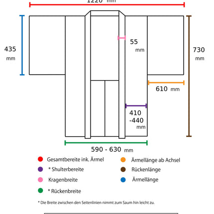 Haori - Pink mit Shibori Shnee Muster