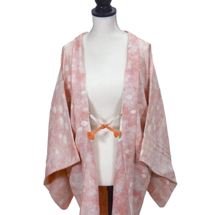Haori - Pink mit Shibori Shnee Muster