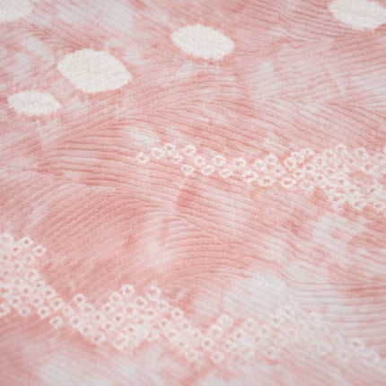 Haori - Pink mit Shibori Shnee Muster