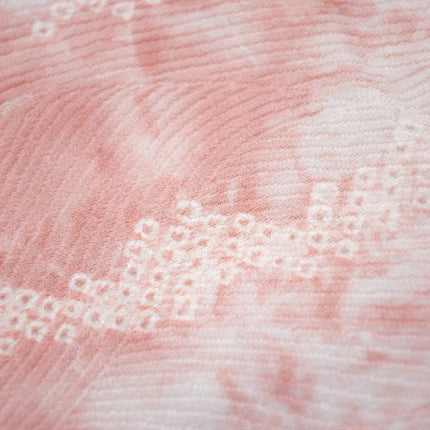 Haori - Pink mit Shibori Shnee Muster