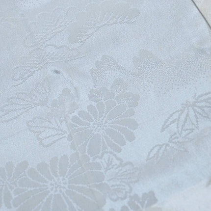 Haori - Black with Green Flowers