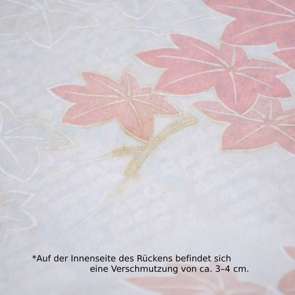 Haori mit Schibori- Muster - Orange