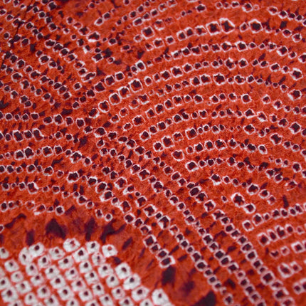 Haori mit Schibori- Muster - Orange