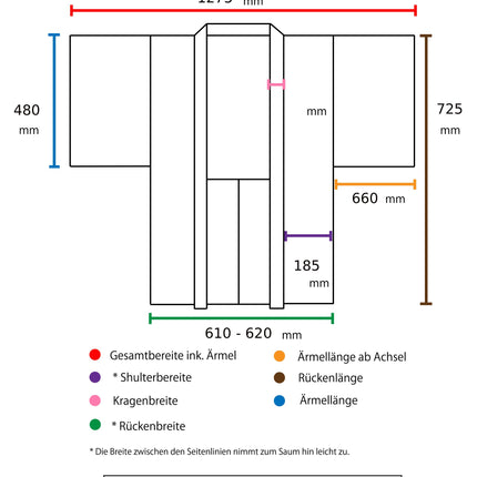 Haori with Shibori pattern - Red