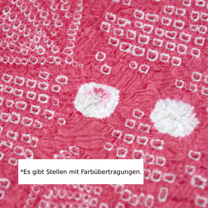 Haori with Shibori pattern - Pink