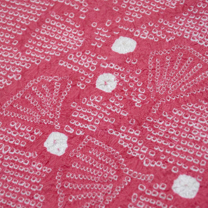 Haori with Shibori pattern - Pink