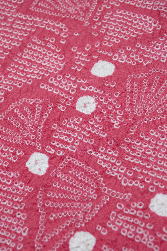Haori with Shibori pattern - Pink