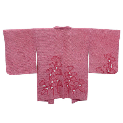 Haori with Shibori pattern - Pink