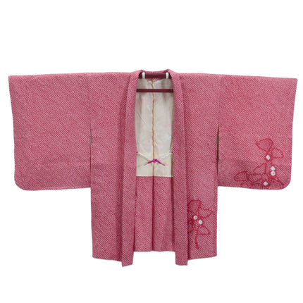 Haori with Shibori pattern - Pink