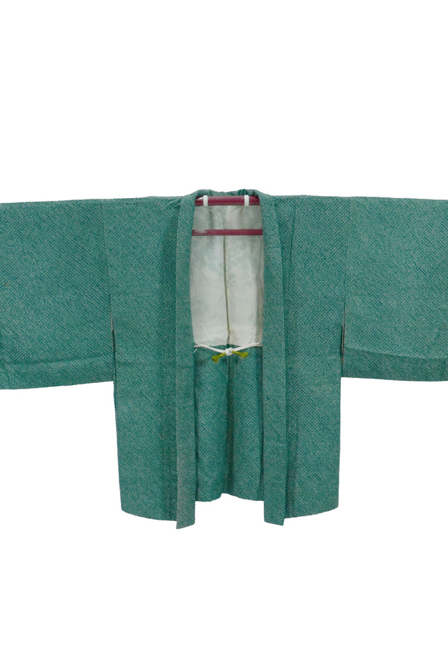 Haori mit Shibori Muster - Grün