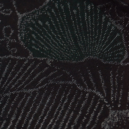 Haori - Schwarz mit Silberfäden