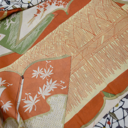 Haori - Weiß mit dem kleine Früchte