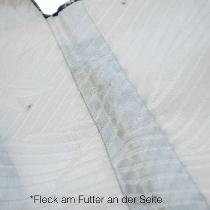 Haori mit Shibori Muster - Tiefblau mit dem Blumen