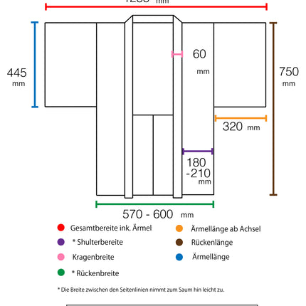 Antiker Haori - Schwarz mit Silberfäden