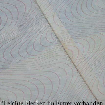 Haori mit mehrfarbigem Blumenmuster