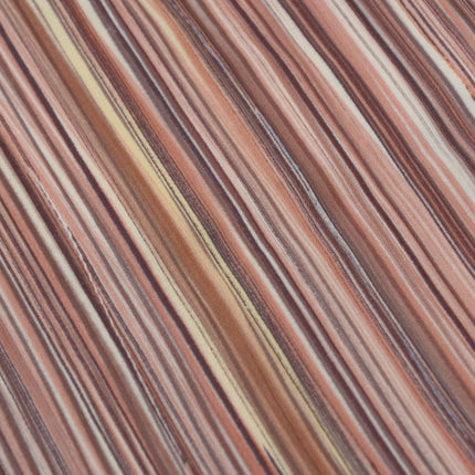 Haori mit einem feinen, mehrfarbigen Streifenmuster