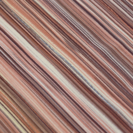 Haori mit einem feinen, mehrfarbigen Streifenmuster