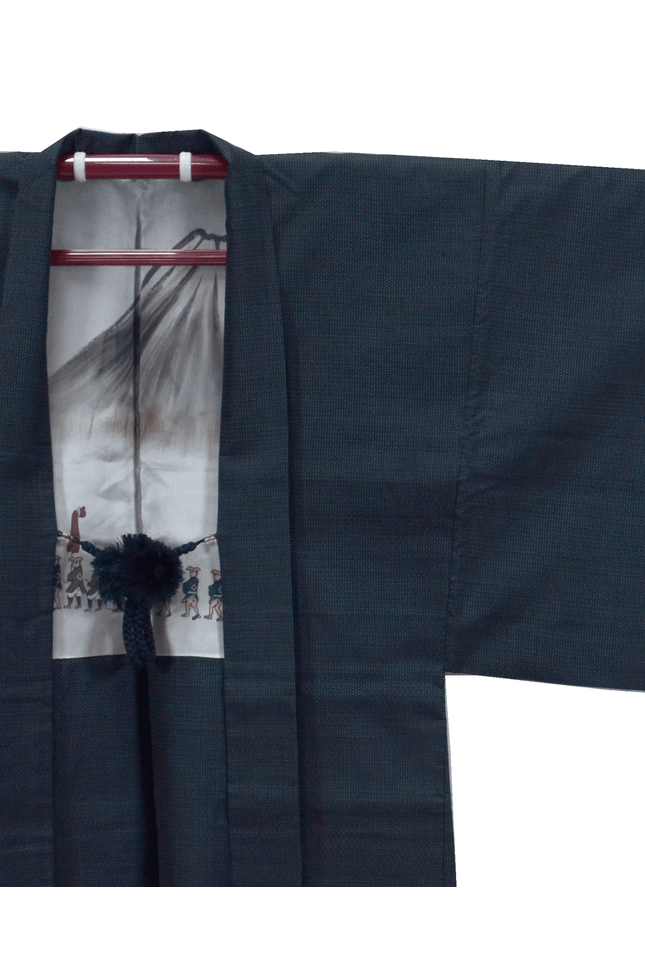 Vintage Haori with Fuji and Daimyō motifs