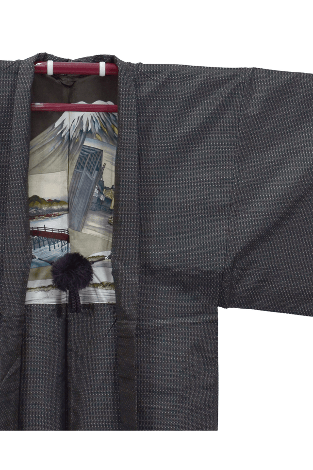 Vintage Haori with traditional Tōkaidō motif
