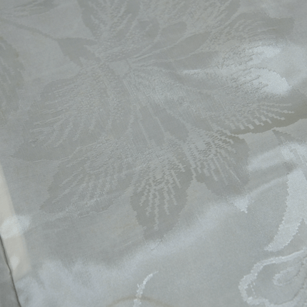 Vintage Haori mit Schneekreis- und Blumenmotiven