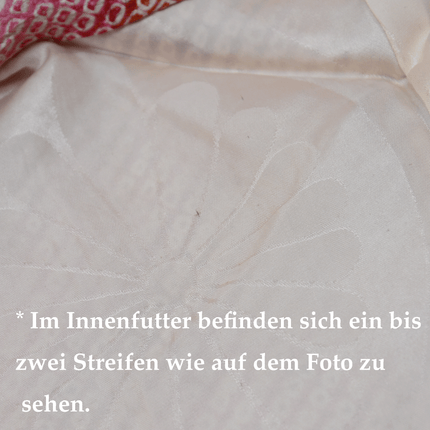 Antiker Haori mit Shibori-Muster in leuchtendem Pink ( ca 1930 - 1940 )