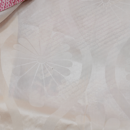 Antiker Haori mit Shibori-Muster in leuchtendem Pink ( ca 1930 - 1940 )