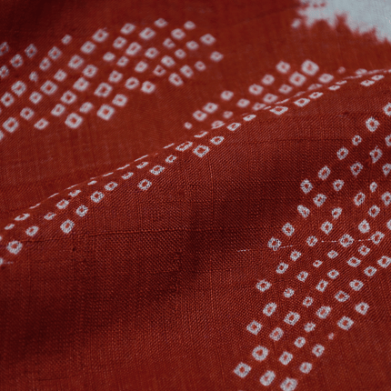 Antikes japanisches Haori mit Art-Déco-Blumenjacquard