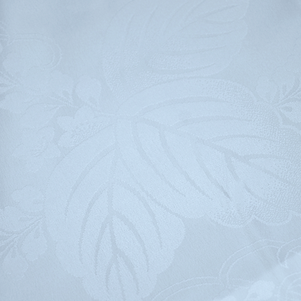 Vintage schwarzes Seiden-Haori mit floralem Familienwappen