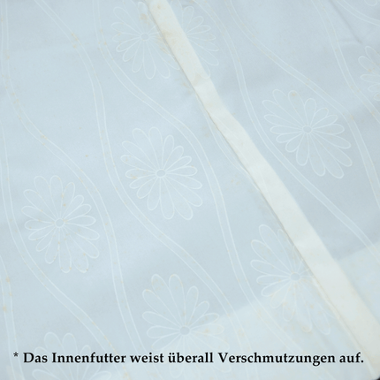 Vintage schwarzes Haori mit abstraktem Vogelmotiv