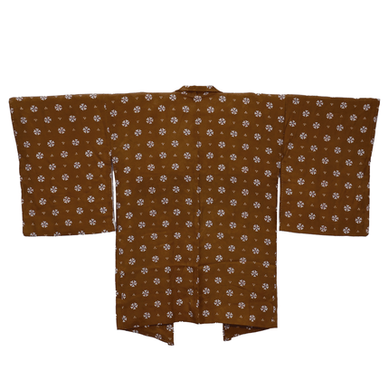 Retro-modernes Vintage-Haori mit floralem Muster
