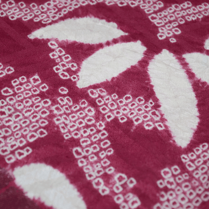 Antique Haori with Fan and Kanoko Patterns