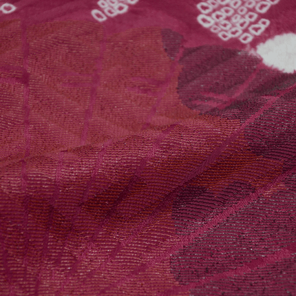 Antique Haori with Fan and Kanoko Patterns