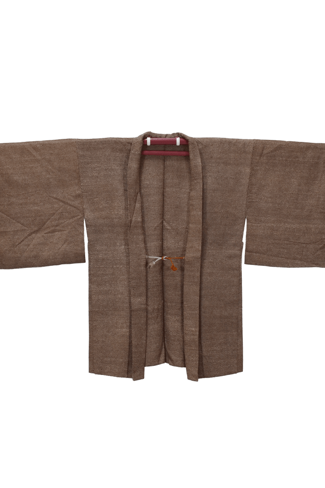 Serene Vintage Haori with Samekomon and Poetic Lining