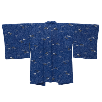 Vintage Haori aus Seide mit ‚Iki‘-Ästhetik und floraler Innenfütterung