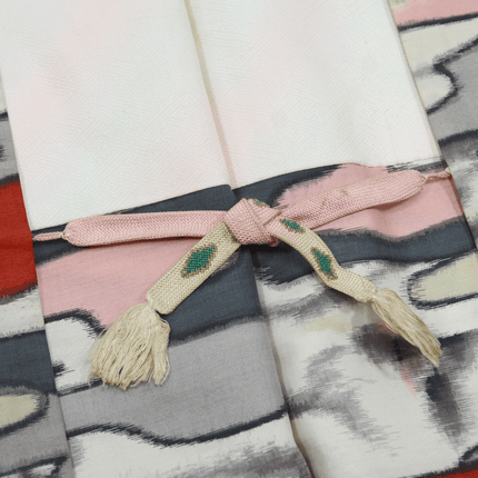 Antiker Meisen Haori mit abstraktem Muster