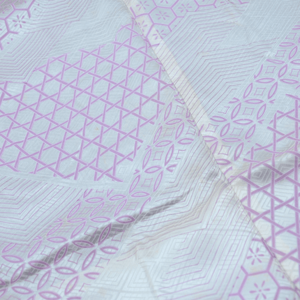 Vintage Shibori Haori in Braun mit goldenen Akzenten
