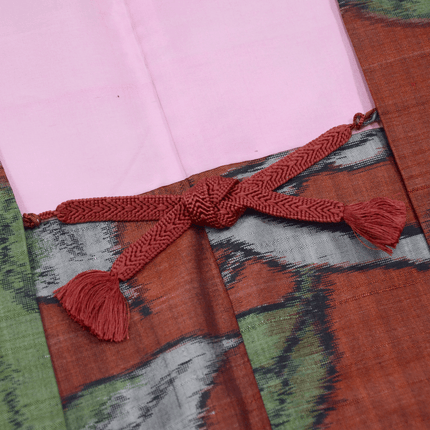 Antiker Meisen Haori mit botanischem Muster – Japanische Kimono-Jacke, ca. 1920er–1930er Jahre