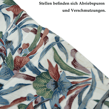 Vintage Haori with Botanical Sarasa Pattern