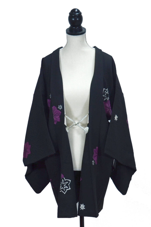 Haori - Black with Purple