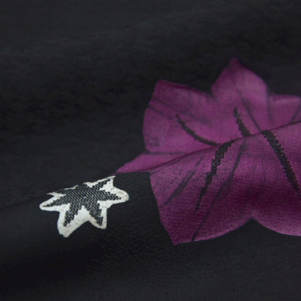 Haori - Black with Purple