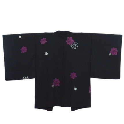 Haori - Black with Purple