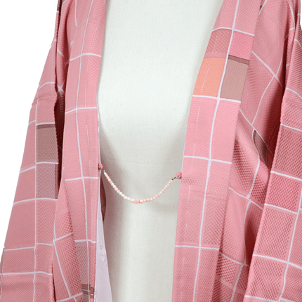 Cream Pink Bird - Vintage Haori Himo