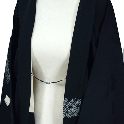 Midnight Mosaic – Vintage Haori Himo