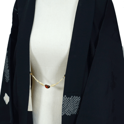 Autumn Amber – Vintage Haori Himo