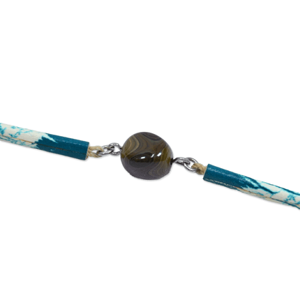 Ocean Marble – Vintage Haori Himo
