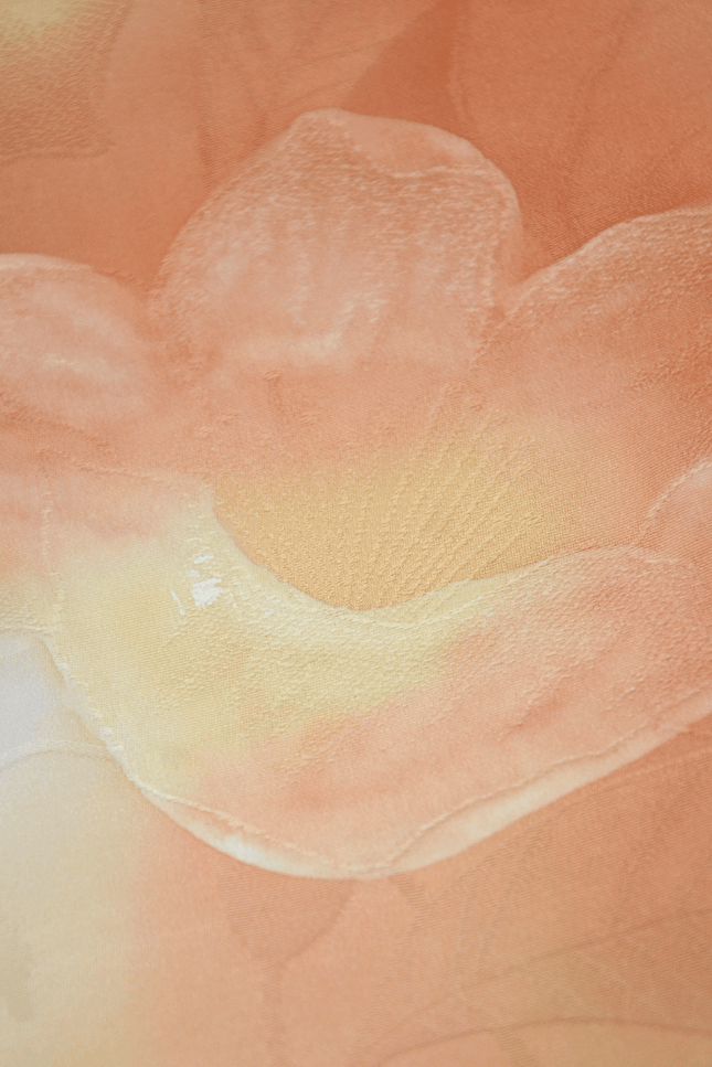 Vintage Kimono with a gentle color gradient